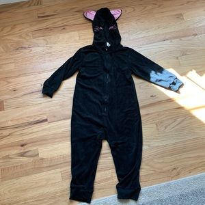 Toddler black cat Halloween costume. Fits 3-4 year old